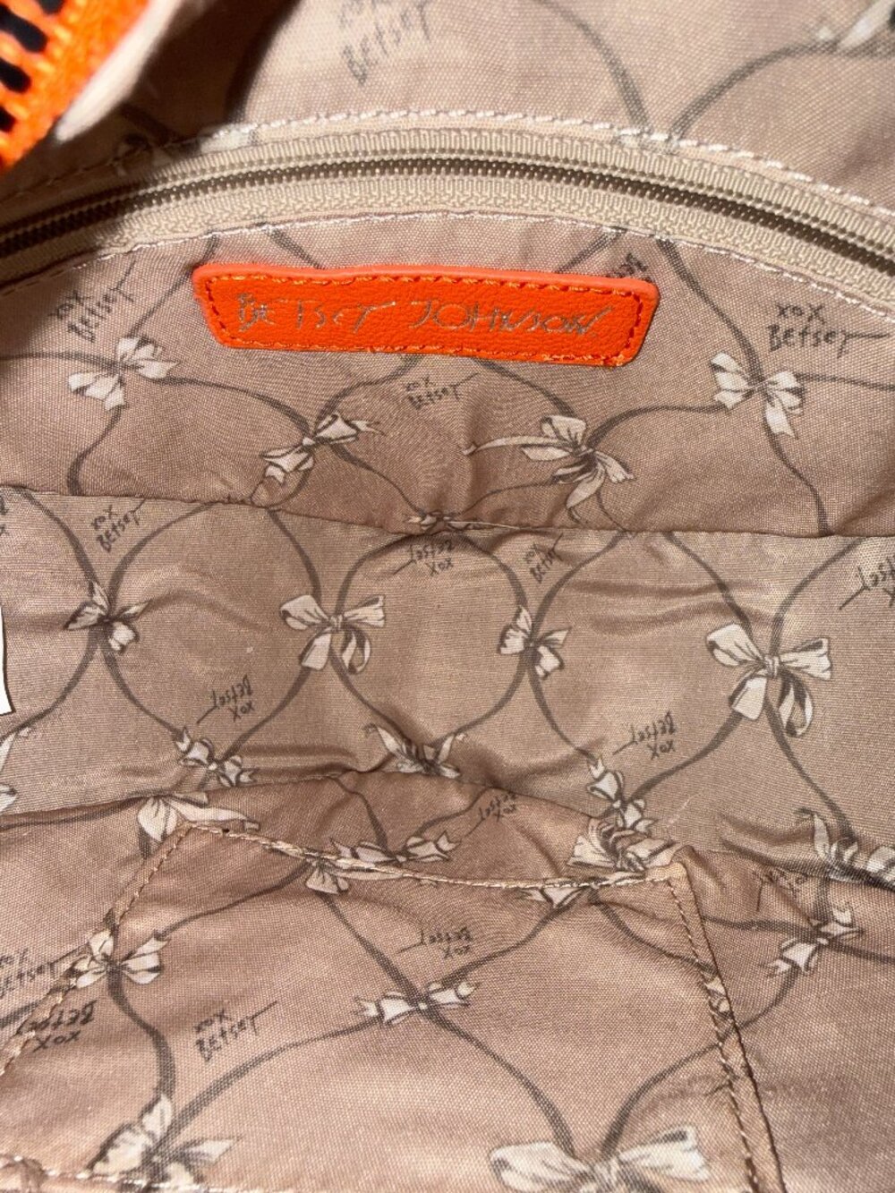 Betsey Johnson Kitsch XO Ginger Pumpkin Crossbody Bag - New With Tags - Picture 10 of 10
